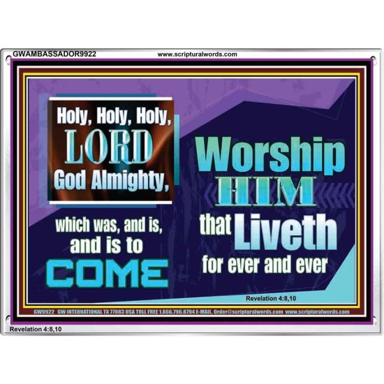 HOLY HOLY HOLY LORD GOD ALMIGHTY  Christian Paintings  GWAMBASSADOR9922  