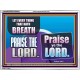 EVERY THING THAT HAS BREATH PRAISE THE LORD  Christian Wall Art  GWAMBASSADOR9971  