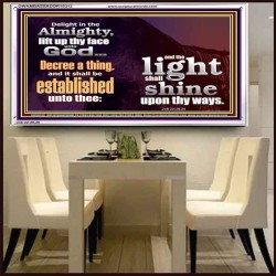 LIFT UP THY FACE UNTO GOD  Custom Modern Wall Art  GWAMBASSADOR10313  "48x32"