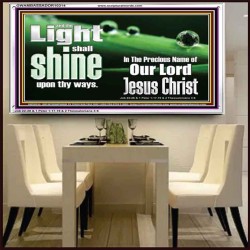 THE LIGHT SHINE UPON THEE  Custom Wall Décor  GWAMBASSADOR10314  "48x32"