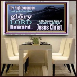 THE GLORY OF THE LORD WILL BE UPON YOU  Custom Inspiration Scriptural Art Acrylic Frame  GWAMBASSADOR10320  "48x32"