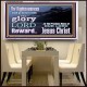THE GLORY OF THE LORD WILL BE UPON YOU  Custom Inspiration Scriptural Art Acrylic Frame  GWAMBASSADOR10320  