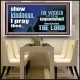 THE WICKED WILL NOT GO UNPUNISHED  Bible Verse for Home Acrylic Frame  GWAMBASSADOR10330  