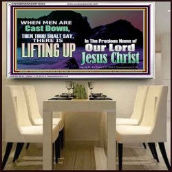 THOU SHALL SAY LIFTING UP  Ultimate Inspirational Wall Art Picture  GWAMBASSADOR10353  "48x32"