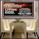 TURN FROM THESE VANITIES TO THE LIVING GOD JEHOVAH  Unique Scriptural Acrylic Frame  GWAMBASSADOR10363  