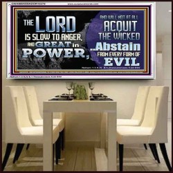 THE LORD GOD ALMIGHTY GREAT IN POWER  Sanctuary Wall Acrylic Frame  GWAMBASSADOR10379  "48x32"