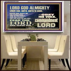 REBEL NOT AGAINST THE COMMANDMENTS OF THE LORD  Ultimate Inspirational Wall Art Picture  GWAMBASSADOR10380  "48x32"