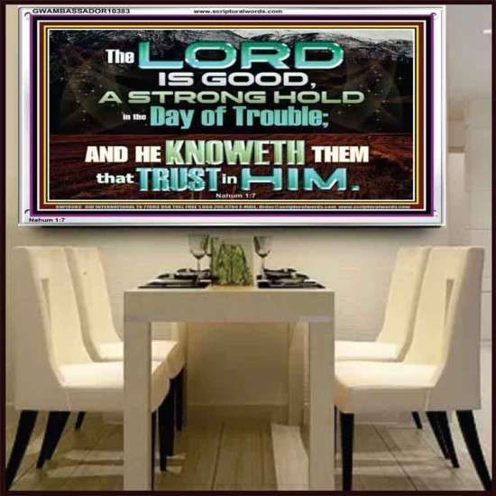 TRY HIM THE LORD IS GOOD ALL THE TIME  Ultimate Power Picture  GWAMBASSADOR10383  