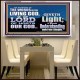 THE WORDS OF LIVING GOD GIVETH LIGHT  Unique Power Bible Acrylic Frame  GWAMBASSADOR10409  