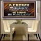 CROWN OF GLORY FOR OVERCOMERS  Scriptures Décor Wall Art  GWAMBASSADOR10440  