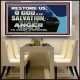 GOD OF OUR SALVATION  Scripture Wall Art  GWAMBASSADOR10573  