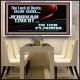 THE LORD OF HOSTS JEHOVAH TZVA'OT IS HIS NAME  Bible Verse for Home Acrylic Frame  GWAMBASSADOR10634  