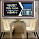 THE HEART OF THEM THAT SEEK THE LORD REJOICE  Righteous Living Christian Acrylic Frame  GWAMBASSADOR10657  