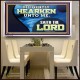 DILIGENTLY HEARKEN UNTO ME SAITH THE LORD  Unique Power Bible Acrylic Frame  GWAMBASSADOR10721  