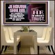 JEHOVAH SHALOM OUR GOODNESS FORTRESS HIGH TOWER DELIVERER AND SHIELD  Encouraging Bible Verse Acrylic Frame  GWAMBASSADOR10749  