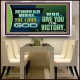 JEHOVAHNISSI THE LORD GOD WHO GIVE YOU THE VICTORY  Bible Verses Wall Art  GWAMBASSADOR10774  