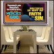 WHATSOEVER IS NOT OF FAITH IS SIN  Contemporary Christian Paintings Acrylic Frame  GWAMBASSADOR10793  