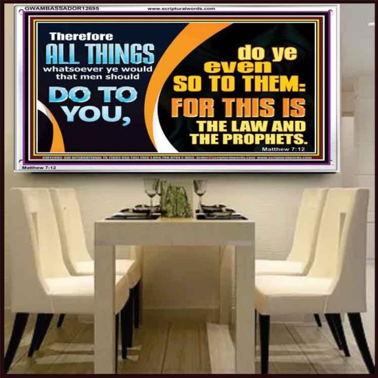THE LAW AND THE PROPHETS  Scriptural Décor  GWAMBASSADOR12695  