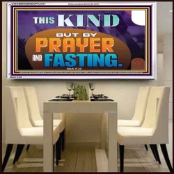 THIS KIND BUT BY PRAYER AND FASTING  Biblical Paintings  GWAMBASSADOR12727  "48x32"