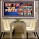 CHRIST JESUS IS OUR PEACE  Christian Paintings Acrylic Frame  GWAMBASSADOR12967  