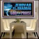 JEHOVAH EL SHADDAI GOD OF MY PRAISE  Modern Christian Wall Décor Acrylic Frame  GWAMBASSADOR13120  