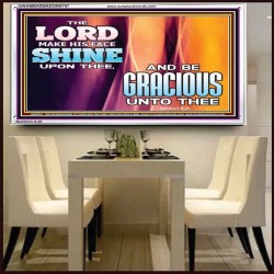 HIS FACE SHINE UPON THEE  Scriptural Prints  GWAMBASSADOR9797  "48x32"