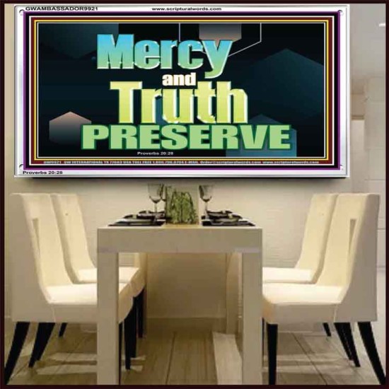 MERCY AND TRUTH PRESERVE  Christian Paintings  GWAMBASSADOR9921  