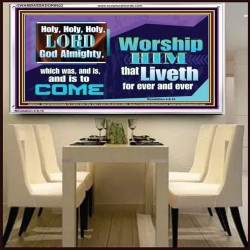 HOLY HOLY HOLY LORD GOD ALMIGHTY  Christian Paintings  GWAMBASSADOR9922  "48x32"