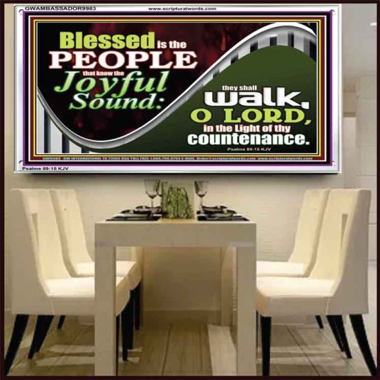 DO YOU KNOW THE JOYFUL SOUND  Sciptural Décor  GWAMBASSADOR9983  