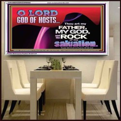 THOU ART MY FATHER MY GOD  Bible Verse Acrylic Frame  GWAMBASSADOR9985  "48x32"