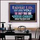 CHRIST JESUS THE ONLY WAY TO ETERNAL LIFE  Sanctuary Wall Acrylic Frame  GWAMBASSADOR10397  