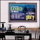 I WILL FILL THIS HOUSE WITH GLORY  Righteous Living Christian Acrylic Frame  GWAMBASSADOR10420  