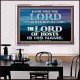 JEHOVAH GOD OUR LORD IS AN INCOMPARABLE GOD  Christian Acrylic Frame Wall Art  GWAMBASSADOR10447  