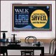 WALK IN THE NAME OF THE LORD JEHOVAH  Christian Art Acrylic Frame  GWAMBASSADOR10545  