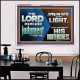 BRING ME FORTH TO THE LIGHT O LORD JEHOVAH  Scripture Art Prints Acrylic Frame  GWAMBASSADOR10563  