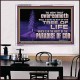 HE THAT OVERCOMETH  Bible Verse Acrylic Frame  GWAMBASSADOR10583  