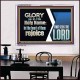 THE HEART OF THEM THAT SEEK THE LORD REJOICE  Righteous Living Christian Acrylic Frame  GWAMBASSADOR10657  