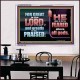 THE LORD IS TO BE FEARED ABOVE ALL GODS  Righteous Living Christian Acrylic Frame  GWAMBASSADOR10666  