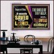 O PEOPLE SAVED BY THE LORD  Children Room Wall Acrylic Frame  GWAMBASSADOR10699  