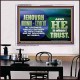 JEHOVAI ADONAI - TZVA'OT OUR GOODNESS FORTRESS HIGH TOWER DELIVERER AND SHIELD  Christian Quote Acrylic Frame  GWAMBASSADOR10754  