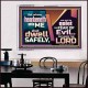 WHOSO HEARKENETH UNTO THE LORD SHALL DWELL SAFELY  Christian Artwork  GWAMBASSADOR10767  