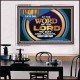 THE WORD OF THE LORD IS FOREVER SETTLED  Ultimate Inspirational Wall Art Acrylic Frame  GWAMBASSADOR12035  