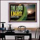 THE LORD SHALL BE A LIGHT UNTO ME  Custom Wall Art  GWAMBASSADOR12123  