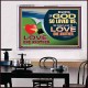 GOD LOVES US WE OUGHT ALSO TO LOVE ONE ANOTHER  Unique Scriptural ArtWork  GWAMBASSADOR12128  