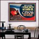 LOVE ONE ANOTHER  Custom Contemporary Christian Wall Art  GWAMBASSADOR12129  