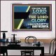 PRAISE THE LORD FROM THE EARTH  Unique Bible Verse Acrylic Frame  GWAMBASSADOR12149  