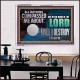 IN THE NAME OF THE LORD WILL I DESTROY THEM  Biblical Paintings Acrylic Frame  GWAMBASSADOR12966  