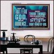 THE RIGHT HAND OF GOD  Church Office Acrylic Frame  GWAMBASSADOR13063  