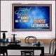 MAKE A JOYFUL NOISE UNTO TO OUR GOD JEHOVAH  Wall Art Acrylic Frame  GWAMBASSADOR9598  