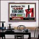 WHOSOEVER BELIEVETH ON HIM SHALL NOT BE ASHAMED  Contemporary Christian Wall Art  GWAMBASSADOR9917  